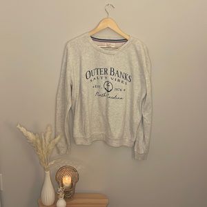 Outer Banks Oatmeal Crewneck Sweatshirt